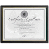 DAX Certificate Frames, DAXN118818T, 8.5" x 11", Black Frame, 18/Pk