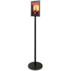 Deflect-o Sign Holder, DEF692056, Double-sided Stand, 13"W x 56"H x 13"D