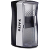 Elmer's® Battery Pencil Sharpener, Heavy-Duty, 4-1/2"x4-1/2"x6-3/4", Black/Silver
