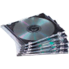 Fellowes® Thin Jewel Case, 98316, 5-3/8" X 3/16" X 4-15/16", 25/Pk, Black/Clear