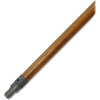 Genuine Joe 60" Floor Brush with Metal Tip Handle, Natural - GJO37061