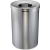 Genuine Joe Open Mouth Waste Receptacle 30 Gal. Stainless Steel - GJO58895
