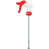 Trigger Sprayer, White/Red, 9.875" Tube, 24 Sprayers