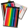 Koh-I-Noor Progresso Woodless Colored Pencil, 7.6 mm Lead Size, Assorted Lead, 24/Set