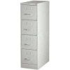 Lorell® 4-Drawer Heavy Duty Vertical File Cabinet, 15"W x 26-1/2"D x 52"H, Gray