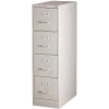 Lorell® 4-Drawer Heavy Duty Vertical File Cabinet, 15"W x 26-1/2"D x 52"H, Putty