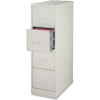 Lorell® 4-Drawer Heavy Duty Vertical File Cabinet, 18"W x 26-1/2"D x 52"H, Gray