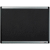 Lorell Mesh Bulletin Board with Silver/Black Frame, 48"W x 36"H