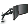 3M™ Easy Adjust Dual Monitor Arm, Black