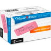Paper Mate® Pearl Eraser, Large, 12/BX, Pink