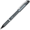 Pentel® Liquid Gel Pens - Black Ink - Gray Barrel - Dozen