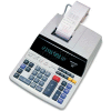 Sharp® 12-Digit Calculator, EL1197PIII, 2 Color Printing, 8-1/2" X 10-1/2" X 2-3/4, White