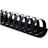 Sparco Plastic Binding Spines 1-1/2" 320 Sheet Capacity Black 100 Pack