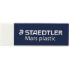 Staedtler® Plastic Eraser, Latex-free, 2-1/2" x 7/8" x 1/2", 4/PK, White