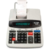 Victor® 12-Digit Calculator, 1297, 2 Color Heavy Duty Print, 8" X 11" X 3", White