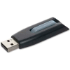 Verbatim® 49172 Store 'n' Go V3 USB 3.0 Flash Drive, 16 GB, Gray