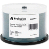 Verbatim® CD-R Discs, 94795, 52X, 700MB/80Min, Thermal Printable, Spindle, 50/Pk, White