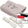 SMH SYX Connector SY6340G1 with Auxiliary Contacts - 2/0 Wire Gauge - 350 Amp - Gray