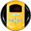 SteamSpa G-SC-200-PG Programmable Control Panel w/Presets, Polished Brass