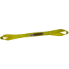 Safeway EE2-901NX08 1" x 8' Eye & Eye Heavy Duty Sling, 2-Ply Yellow