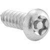 T-27 Pan Head Screw W/Pin, #12 X 7/16", Stainless Steel, Blunt Tip - 642-0121** - Pkg Qty 100