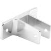 2 Ear Wall Bracket, 7/8", Chrome - 650-6353 - Pkg Qty 4