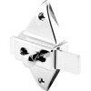 Slide Latch, 2-3/4" Centers, Chrome - 650-6596 - Pkg Qty 2