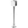 Pilaster Support, 2 Ear, 1-1/4", 11-1/2"-14", Stainless Steel - 650-9024