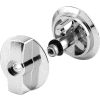 Concealed Knob Set Latch w/Torx Screw, Chrome Plated - 656-2702