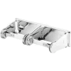Double Roll Toilet Roll Holder W/ Fasteners - Chrome - 656-6713