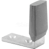 Door Floor Stop, Brushed Aluminum - 658-1022 - Pkg Qty 2