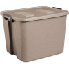 Sterilite 17426506 Industrial Latch Tote 20 Gallon 22-3/4"L x 18-1/2"W x 16-1/4"H Hazelwood - Pkg Qty 6