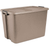 Sterilite 17446504 Industrial Latch Tote 32 Gallon 28-7/8"L x 19"W x 19-1/4"H Hazelwood - Pkg Qty 4