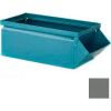 Stackbin® 4-1/2"W x 8"D x 4-1/2"H Steel Bin Hopper Front Container, Gray