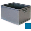 Stackbin® Steel Bin 1-2SX - 7-1/2"W x 13"D x 6"H Stackbox, Blue
