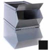 Stackbin® Removable Hopper Front Cover For 9"W x 18-3/4"D x 7-1/2"H Steel Bins, Black