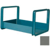 Stackbin® Stackrack For 9"W x 18-3/4"D x 7-1/2"H Steel Bins, Gray