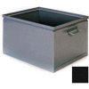 Stackbin® Steel Bin 1-3SX - 9"W x 15-3/4"D x 7-1/2"H Stackbox, Black