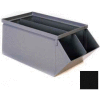 Stackbin® Removable Divider For 12"W x 20-1/2"D x 9-1/2"H Steel Bins, Black