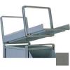 Stackbin® Roller Bearing Stackrack For 18"W x 30"D x 12"H Steel Bins, Gray