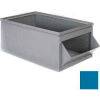 Stackbin® Steel Bin 1-803 - 12"W x 23"D x 10"H Steel Hopper Box, Blue