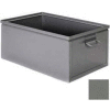 Stackbin® Steel Bin 1-855 - 10"W x 16"D x 6"H Stackbox, Gray