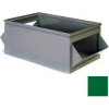 Stackbin® Steel Bin 1-882 - 12"W x 24"D x 8"H Double Steel Hopper Box, Green