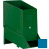 Stackbin® 4-1/2"W x 8"D x 7-3/4"H Steel Assembly Bin With Hopper, Blue