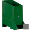 Stackbin® 4-1/2"W x 8"D x 7-3/4"H Steel Assembly Bin With Hopper, Gray