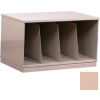 Stackbin&#174; One-Shelf X-Ray Storage Cabinet, Beige