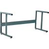 Stackbin 4-62000-BK 2000 Series Fixed Height Ergonomic Frame, 65"W X 27"D X 30-1/4"H, Black