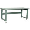 Stackbin 4000 Series Workbench W/ ESD Laminate Top & Power Lift, 48"W x 30"D, Black