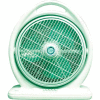 SPT® Box Fan, 14" Blade, 3 Speed Fan, Louver Rotation, 2683 CFM