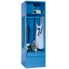 Penco 6WFD53-767 Stadium® Locker With Shelf Security Box & Footlocker 33x21x76 Red All Welded